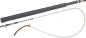 Preview: Fleck Bogenpeitsche 4-spänner KOMBI Carbon Composite IMITATION