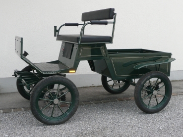 Ponykutsche mit Plattform Ladefläche