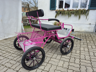 Preview: Leichte Mini Shetty Kutsche, Shettykutsche, Ponykutsche, Shetty Leicht