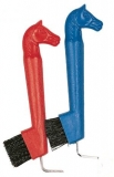 Hufkratzer mit Bürste und Pferdekopf