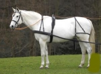 Einspänner Brustblattgeschirr Standard für Warmblut