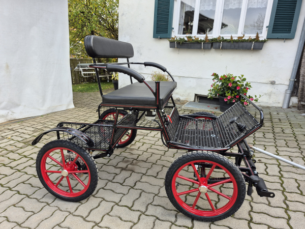NEU! Mini Shetty Kutsche, Shettykutsche, Ponykutsche Alternative Typ Genf - Traverse Sulkys.eu