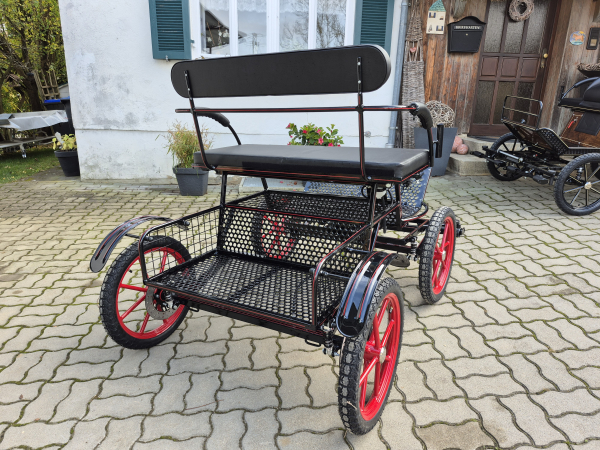 NEU! Mini Shetty Kutsche, Shettykutsche, Ponykutsche Alternative Typ Genf - Traverse Sulkys.eu